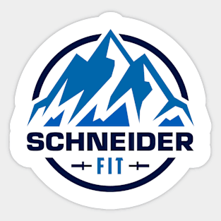 SchneiderFit Full Color Logo Merch Sticker